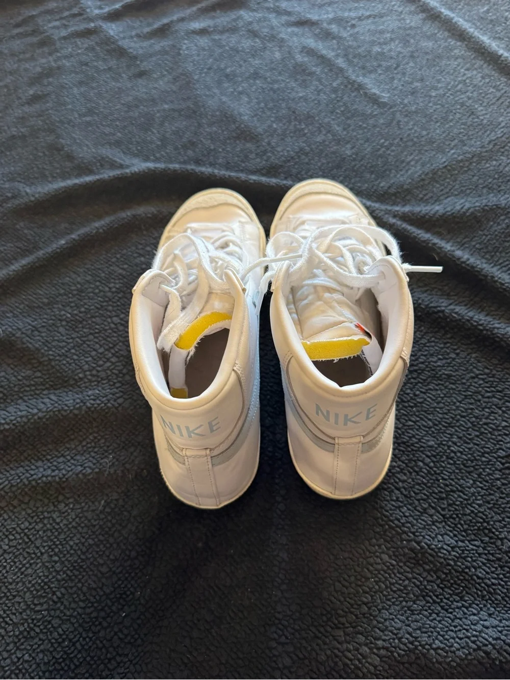 Nike white high